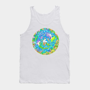 Mermaid Mandala Tank Top